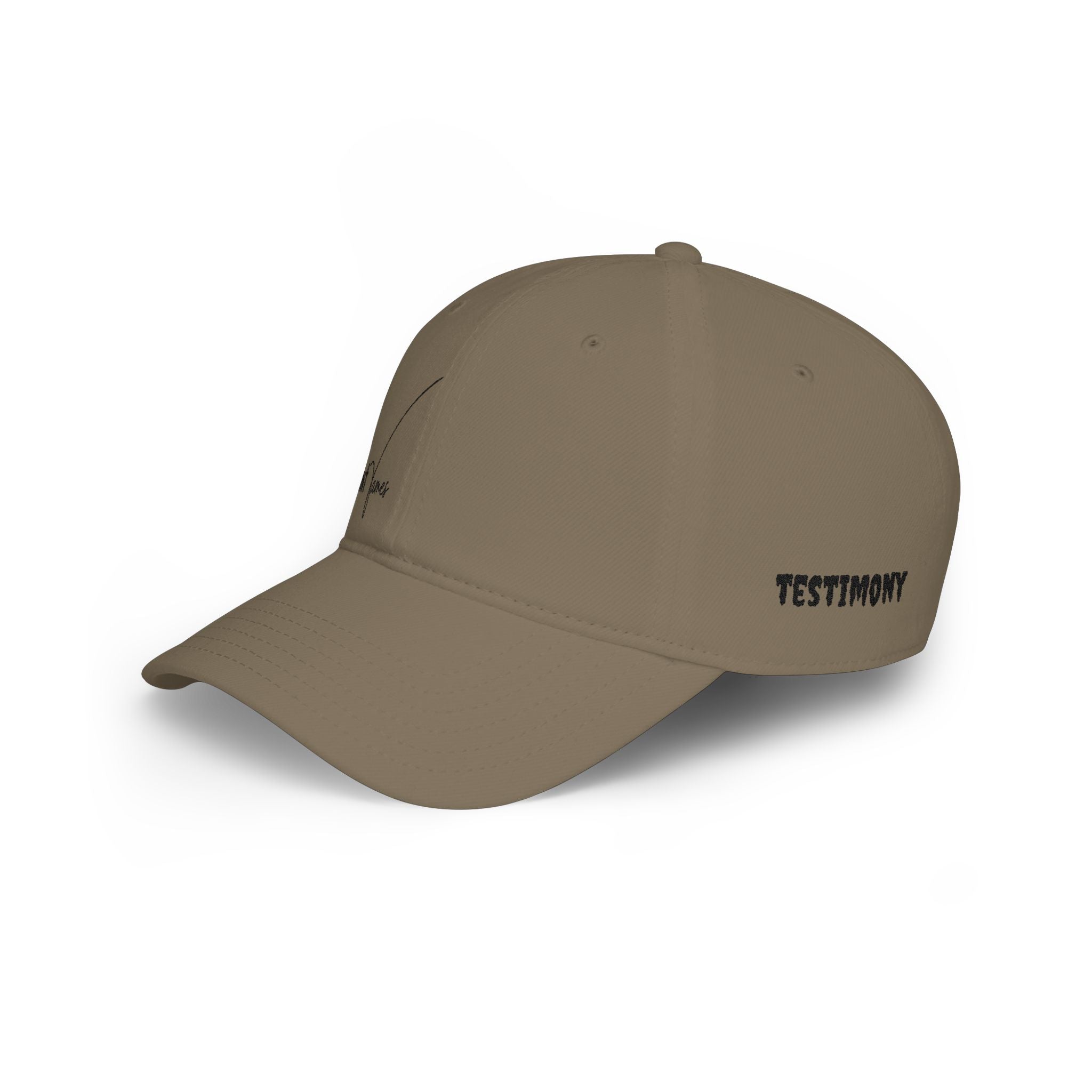 SNL James script logo Low Profile Cap | embroidered baseball hat