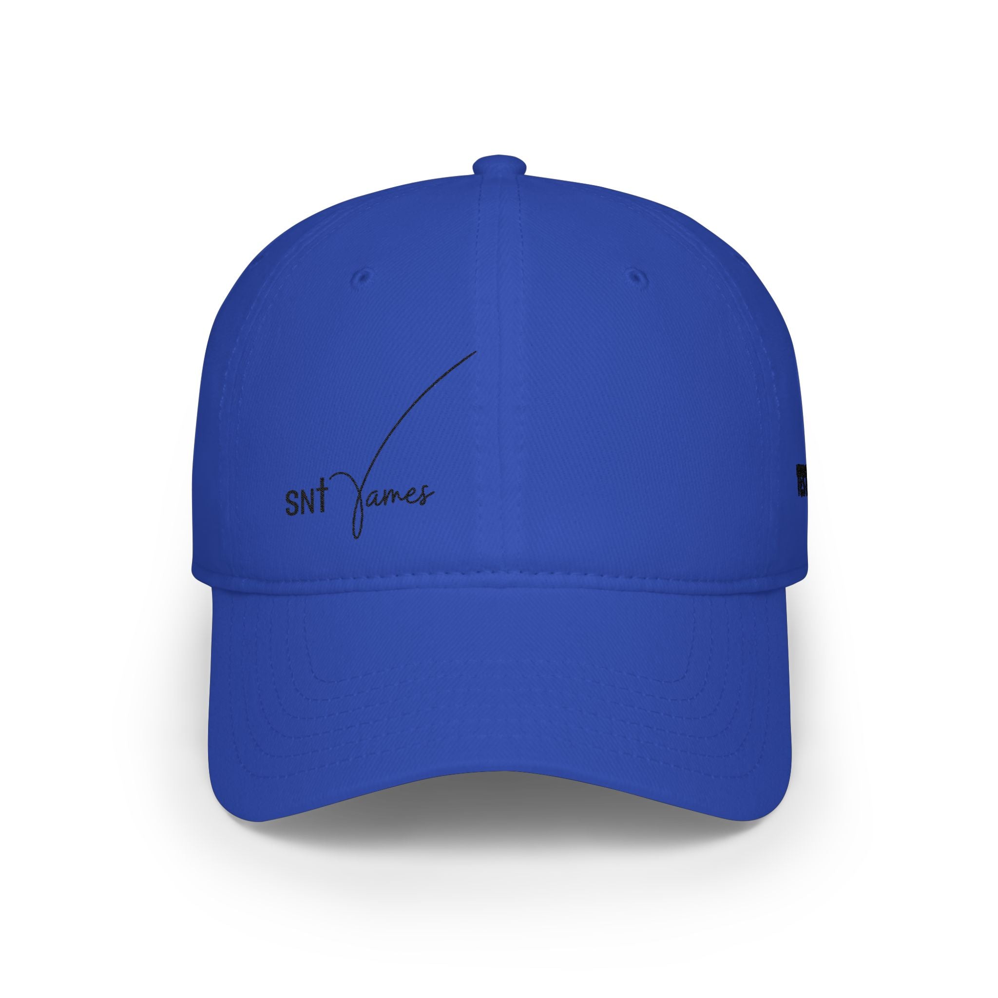 SNL James script logo Low Profile Cap | embroidered baseball hat
