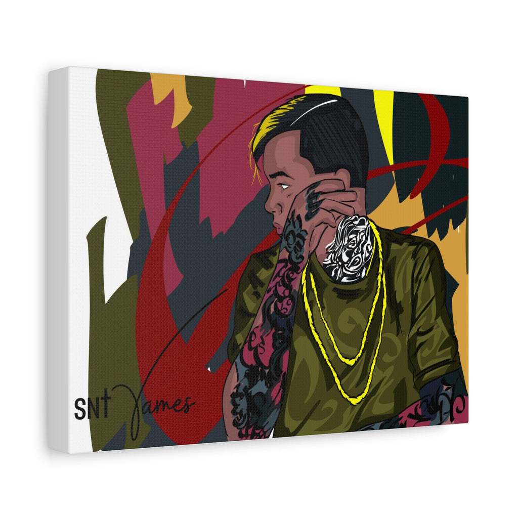SNT JAMES Portrait Matte Canvas