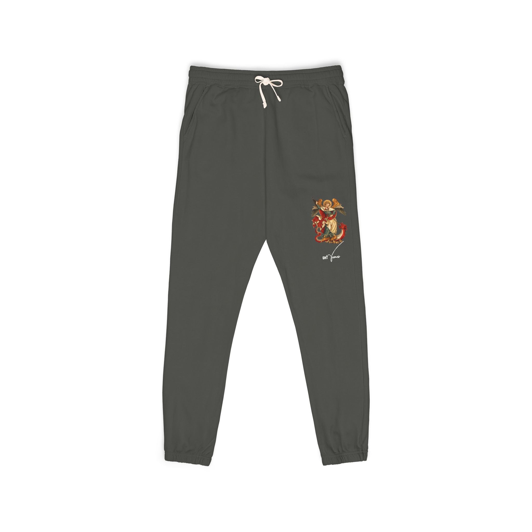 Unisex Garment-Dyed Fleece Sweatpants