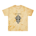 Saint James Cross Graphic T-Shirt | Distressed Tie-Dye Tee