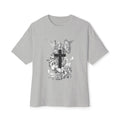 Saint Michael Archangel illustration Tee | Angel slaying dragon T-Shirt