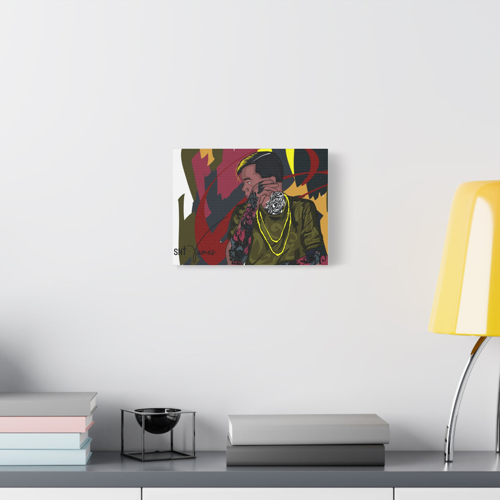 SNT JAMES Portrait Matte Canvas